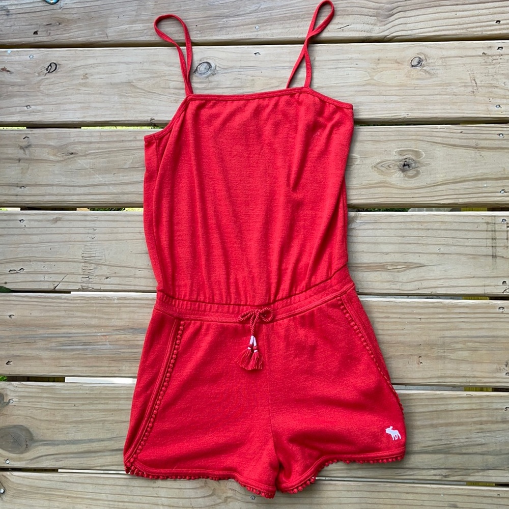abercrombie kids 15/16 red